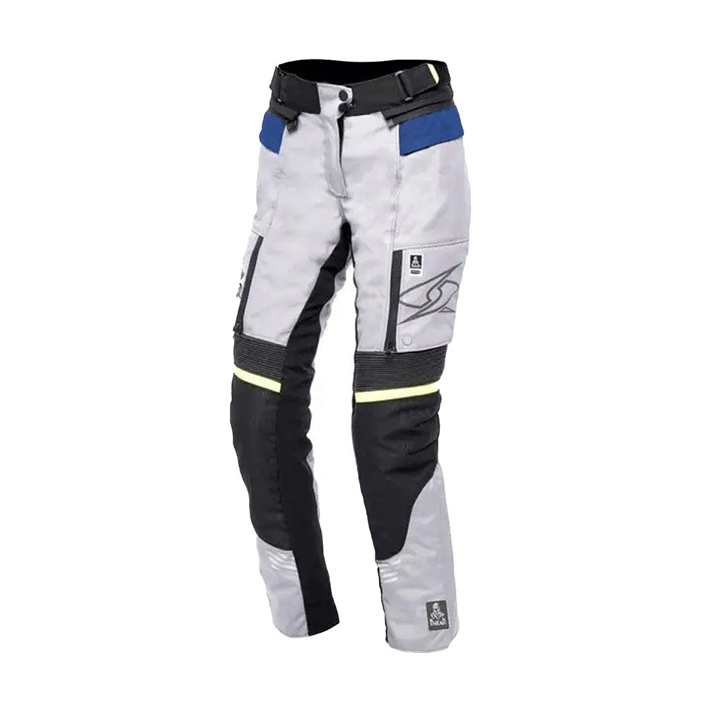 SPYKE EQUATOR DRY TECHNO Moto Senhora Calcas Cinza Azul Amarelo