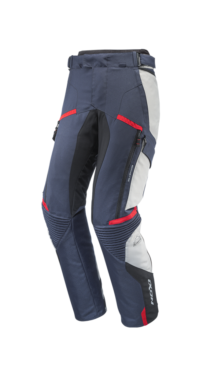 IXON MIDGARD PT MOTO PANTALONES GREGE AZUL MARINO NEGRO – 1 – Maximomoto PT