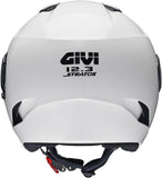 GIVI 12.3 STRATOS Aberto Scooter Jet Capacete Solid Blanco