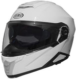 PREMIER GENIUS EVO U8 MOTO CAPACETE MODULAR BRANCA ECE 22.06