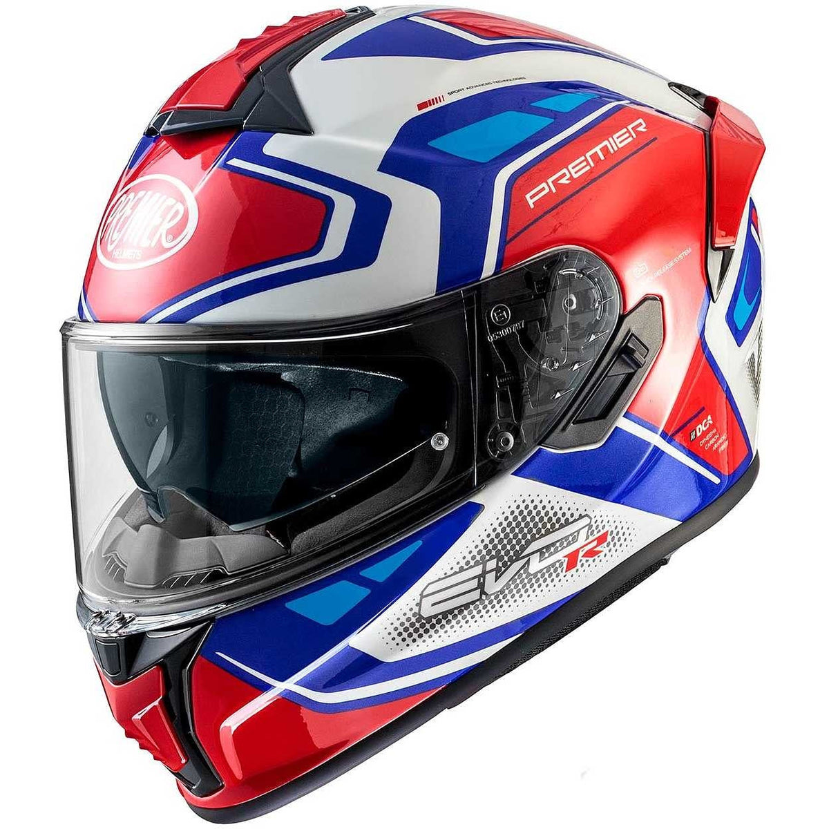 PREMIER EVOLUZIONE RR 13 MOTOCICLETA CAPACETE DE CORRIDA INTEGRAL