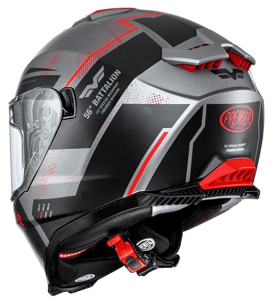 PREMIER TYPHOON BA17BM URBANO MOTO CAPACETE INTEGRAL ECE 22.06