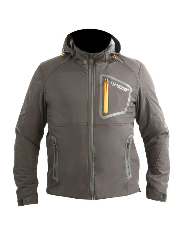 MUGENRACE LUC Moto Casaco Preto Laranja - Maximomoto.pt-front