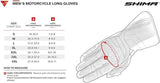 SHIMA ST-3 NEW GUANTES BLK/RED