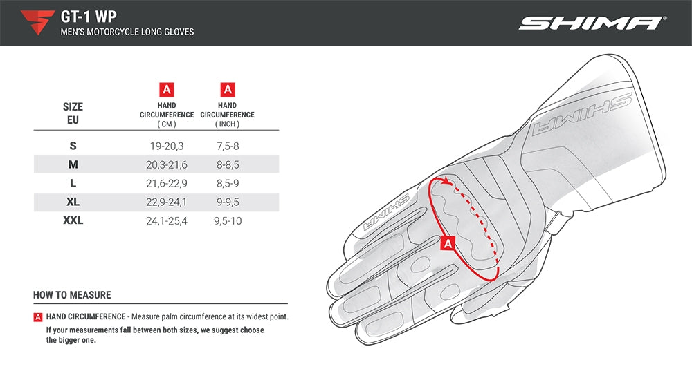 SHIMA GT-1 MEN'S WP Gloves BLACK – 4 – Maximomoto PT
