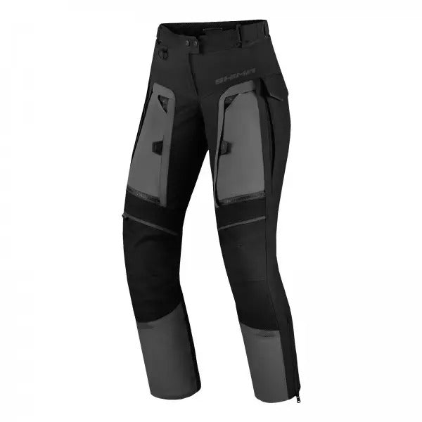 SHIMA HERO 2.0 Moto Senhora Textil Calcas Preto Cinza