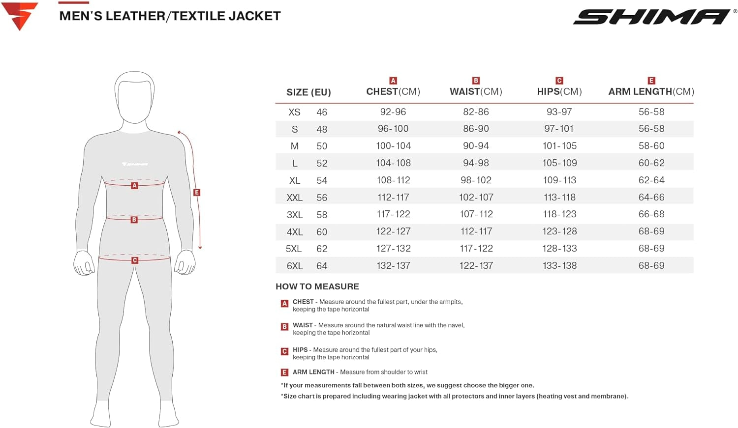 SHIMA DRIFT MEN JACKET ORG