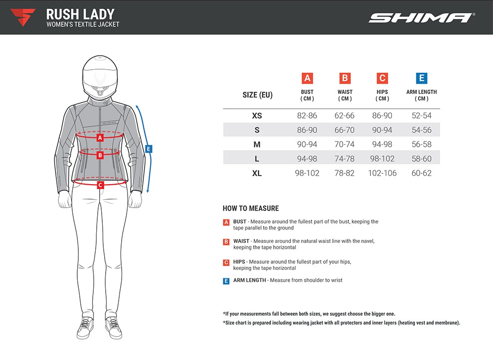 SHIMA RUSH LADY JACKET FLUO – 5 – Maximomoto PT