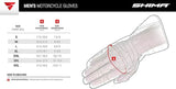 SHIMA TOURING DRY Moto Luvas Preto
