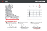 SHIMA RSX-6 MEN BOOTS RED FLUO