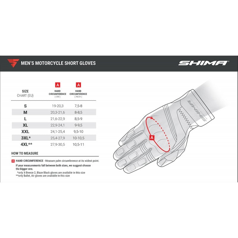 SHIMA BLAZE MEN'S RED GLOVES – 3 – Maximomoto PT