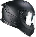 CGM 363 SHOT MONO Integral Moto Casco Negro Mate