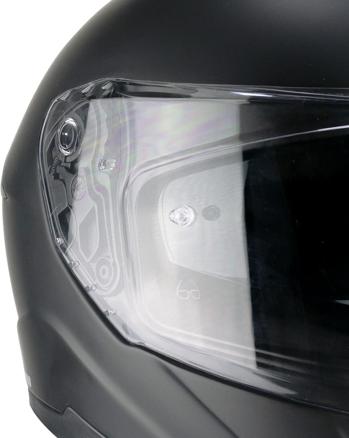 CGM 363 SHOT MONO Integral Moto Casco Negro Mate