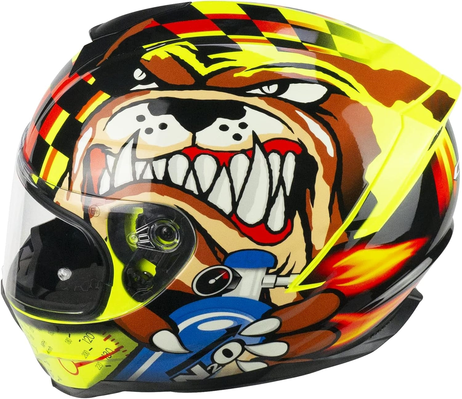 CGM - 320S NEUTRON N2O Nero Giallo fluo Rosso