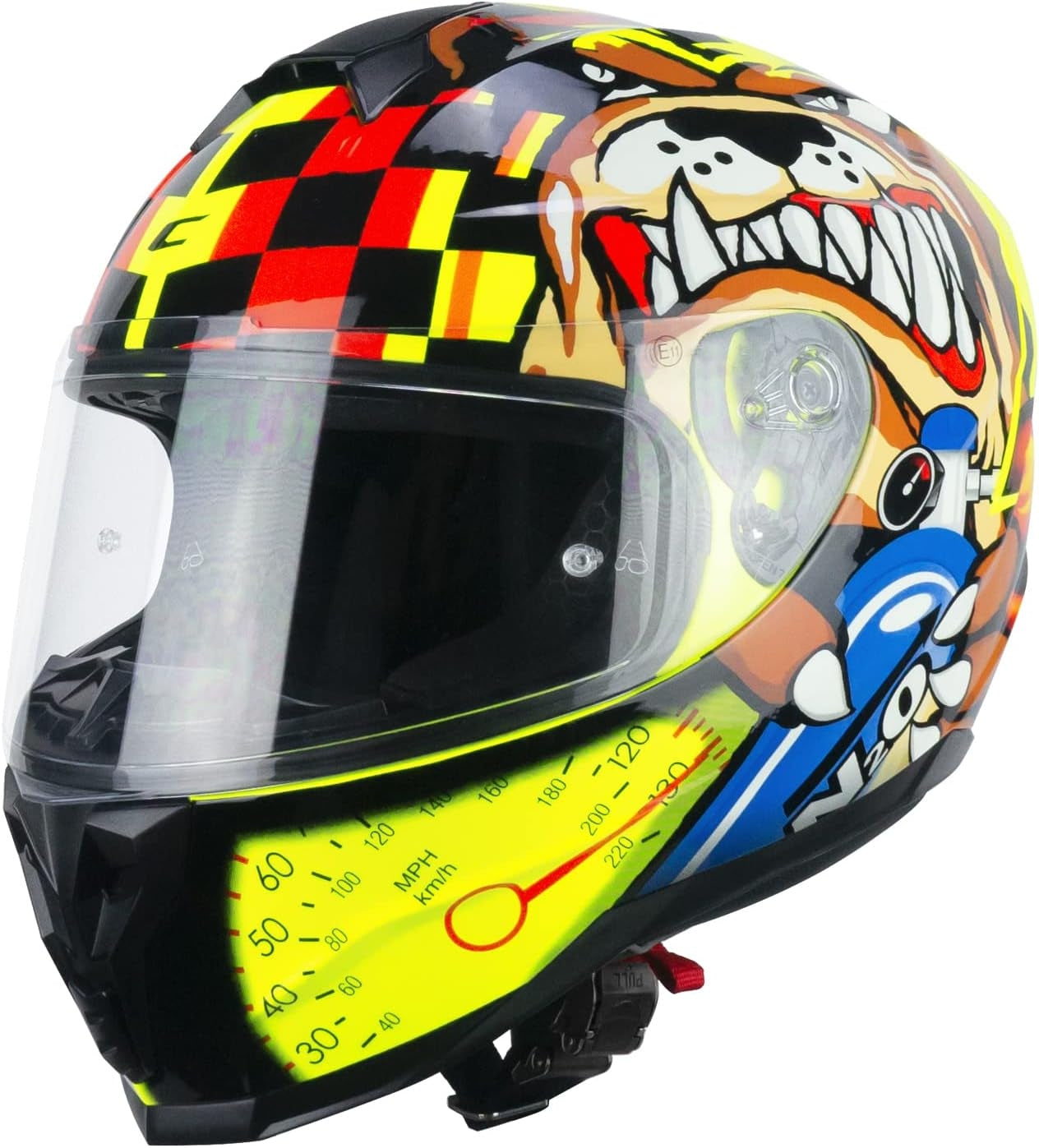 CGM - 320S NEUTRON N2O Nero Giallo fluo Rosso