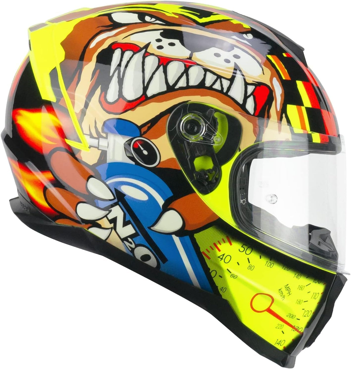 CGM - 320S NEUTRON N2O Nero Giallo fluo Rosso