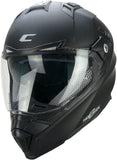 CGM 666A TWIN Mono Casco de Moto Todoterreno Aventura Nero Opaco
