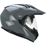 CGM 666A TWIN Mono Casco de Moto Todoterreno Aventura Gris