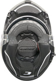 CGM 560A MAD MONO CASCO MODULAR DE MOTO NEGRO MATE