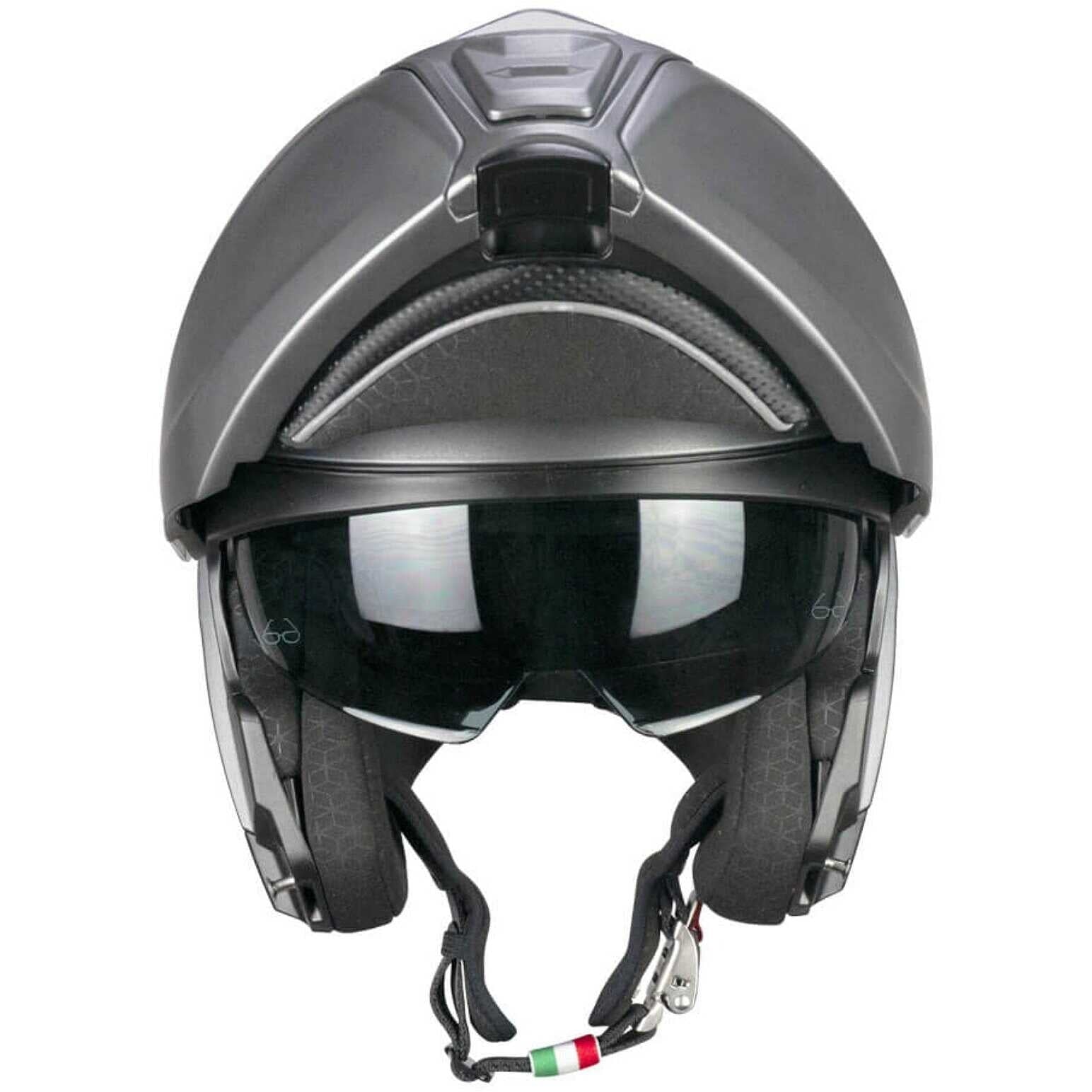 CGM 560A MAD MONO CASCO MODULAR DE MOTO ANTRACITA SATINADO