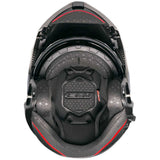 CGM 560G MAD RIDE TURISMO CASCO MODULAR NEGRO ROJO MATE