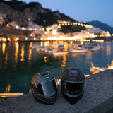 CGM 560G MAD RIDE TURISMO CASCO MODULAR NEGRO ROJO MATE