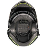 CGM 560G MAD RIDE Grafito Casco Modular Amarillo Fluorescente Mate