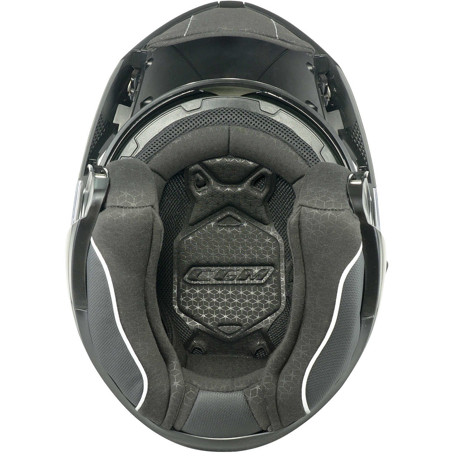CGM 569G C-MAX CITY Graphite Casco Modular Deportivo Bicicleta Negro