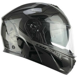 CGM 569G C-MAX CITY Graphite Casco Modular Deportivo Bicicleta Negro