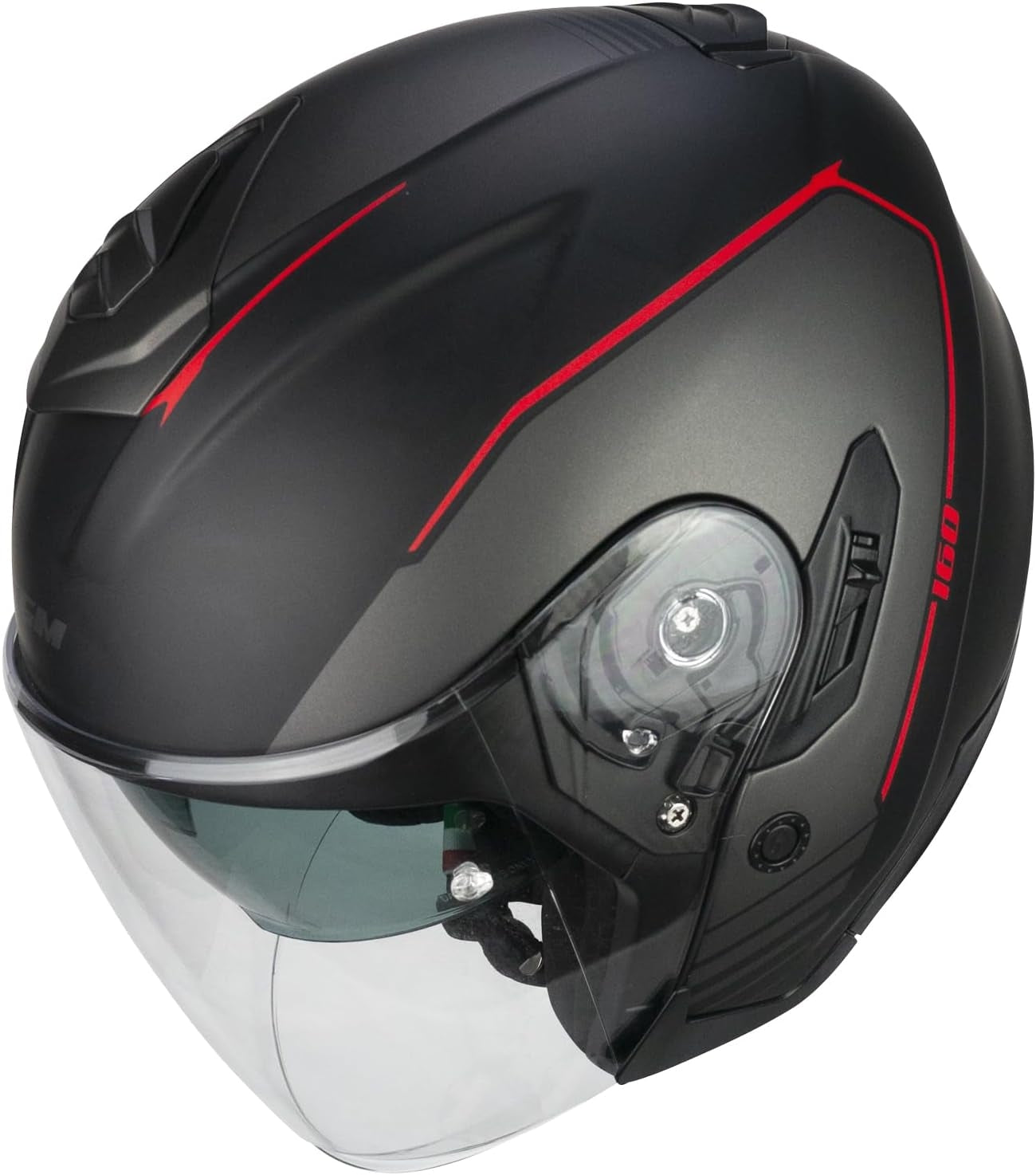 CGM - 160G JAD RIDE Nero Rosso opaco