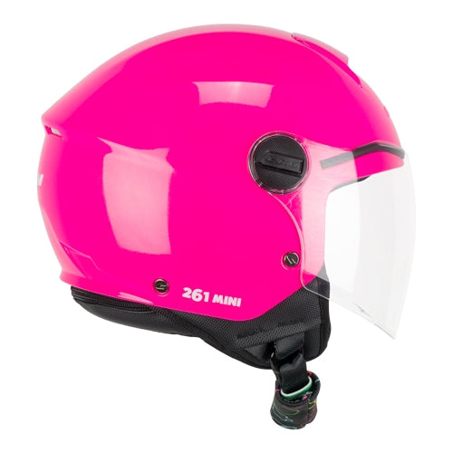CGM 261A Niños jet casco Fucsia