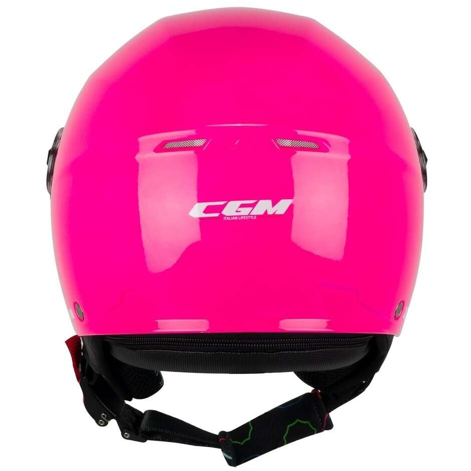 CGM 261A Niños jet casco Fucsia