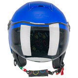 CGM - 261A MINI MONO ABIERTO CASCO Azzurro opaco