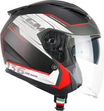 CGM - 136S DNA APACHE Nero Rosso opaco