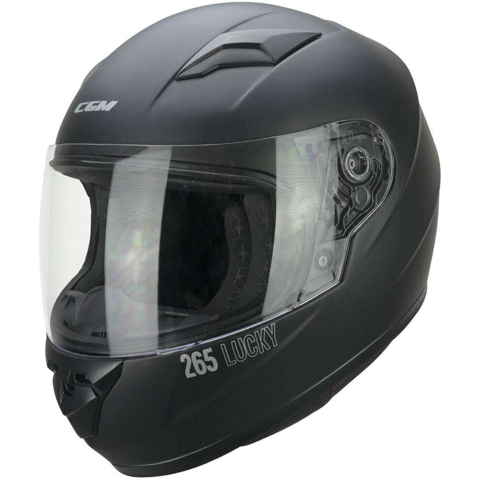 CGM - 265A LUCKY MONO INTEGRAL CASCO Nero opaco