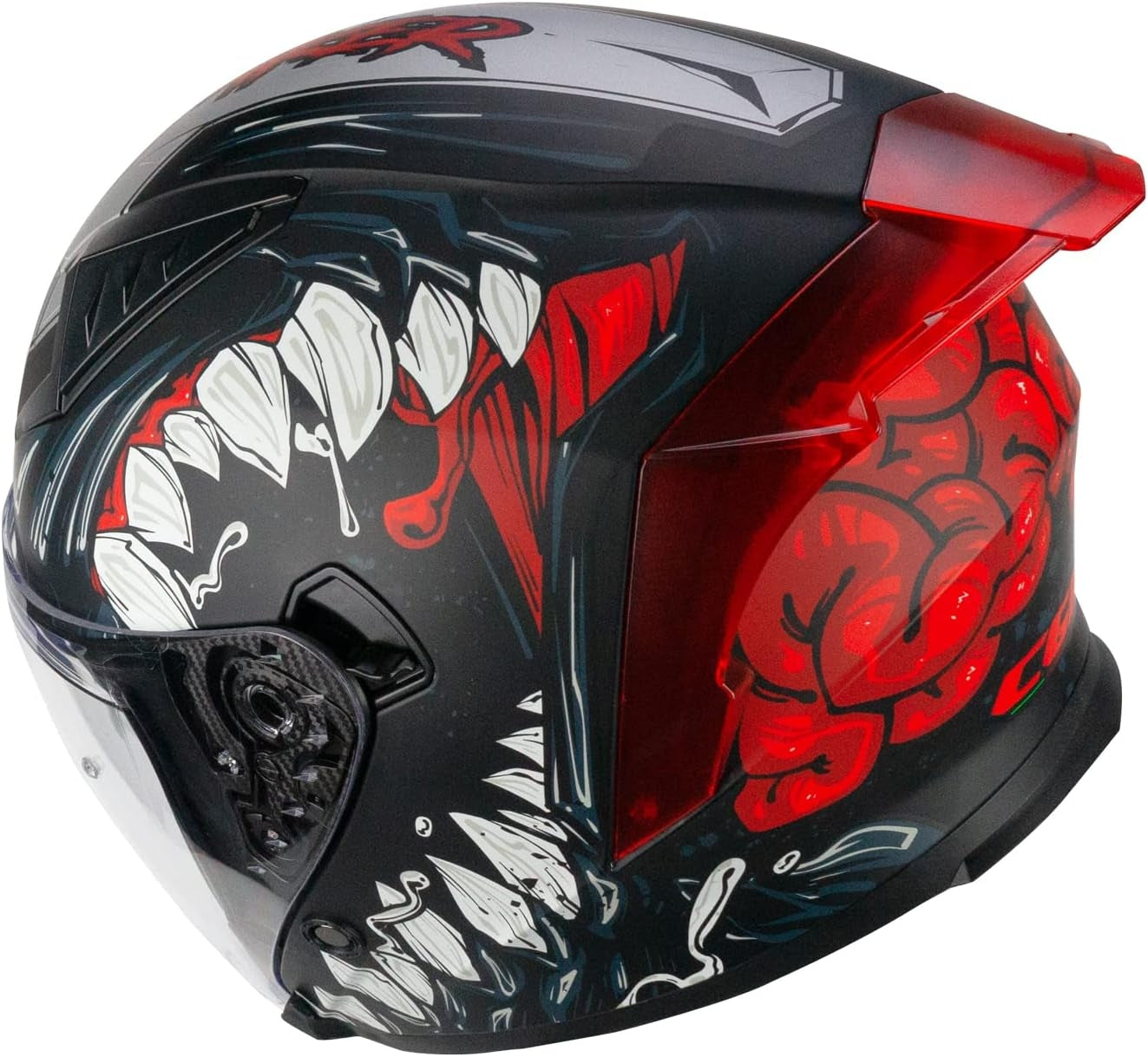 CGM - 127X DEEP FREAKER Nero Rosso opaco