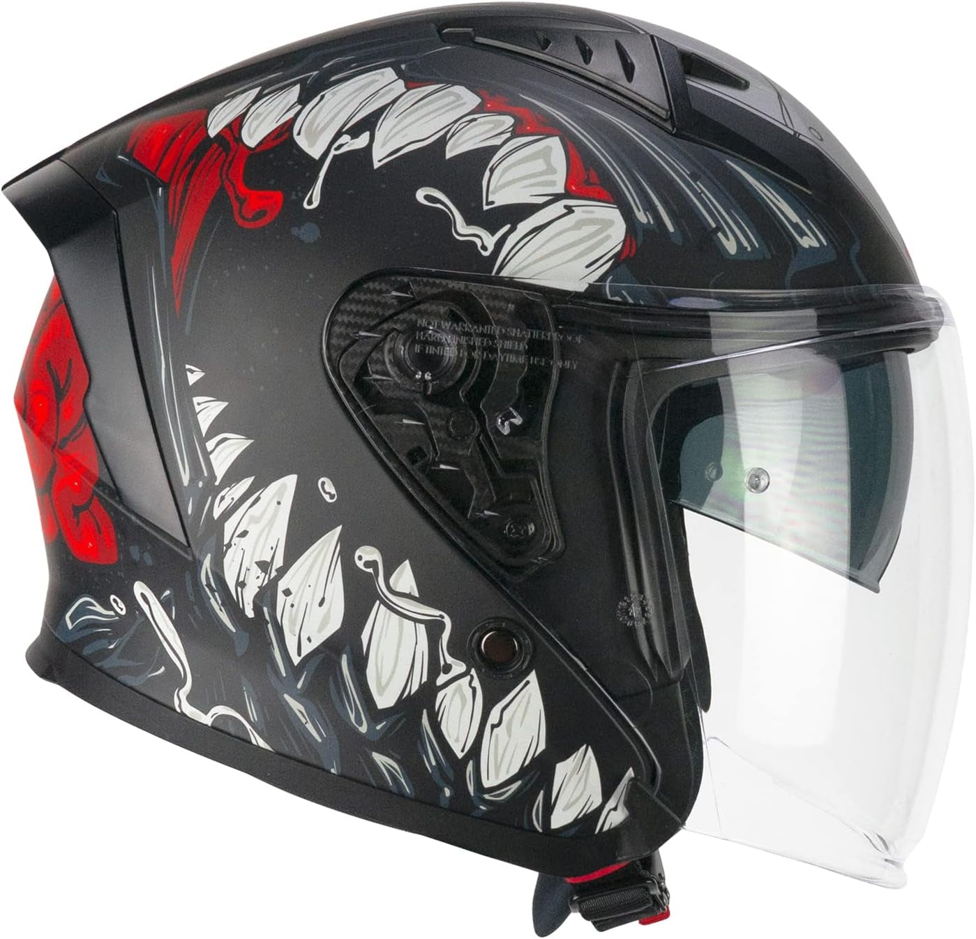 CGM - 127X DEEP FREAKER Nero Rosso opaco