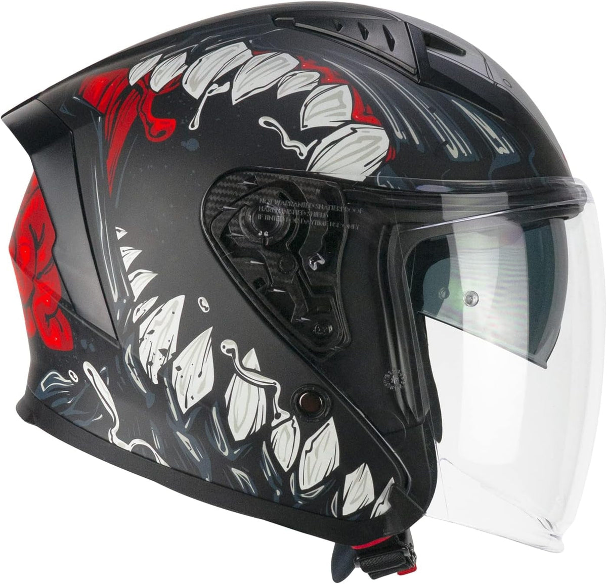 CGM - 127X DEEP FREAKER Nero Rosso opaco