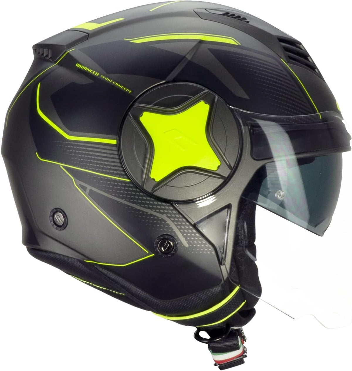 CGM - 169G ILLI SPORT Grafite Giallo fluo satinato