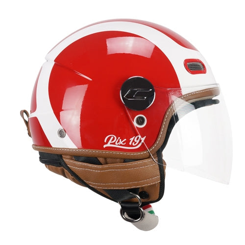 CGM 191G PIX SPRINT JET CASCO Rojo Blanco largo