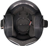 CGM 167S FLO JOY JET CASCO MOTO NERO AZZURRO VERDE OPACO LUNGA