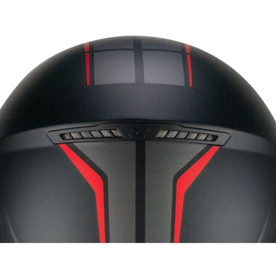 CGM - 167X FLO TECH Nero Rosso opaco sagomata