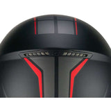 CGM - 167X FLO TECH Nero Rosso opaco sagomata