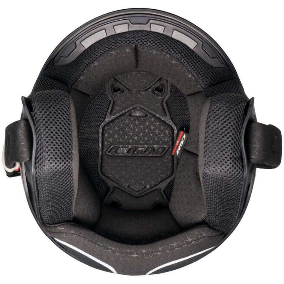 CGM - 167X FLO TECH Nero Rosso opaco sagomata