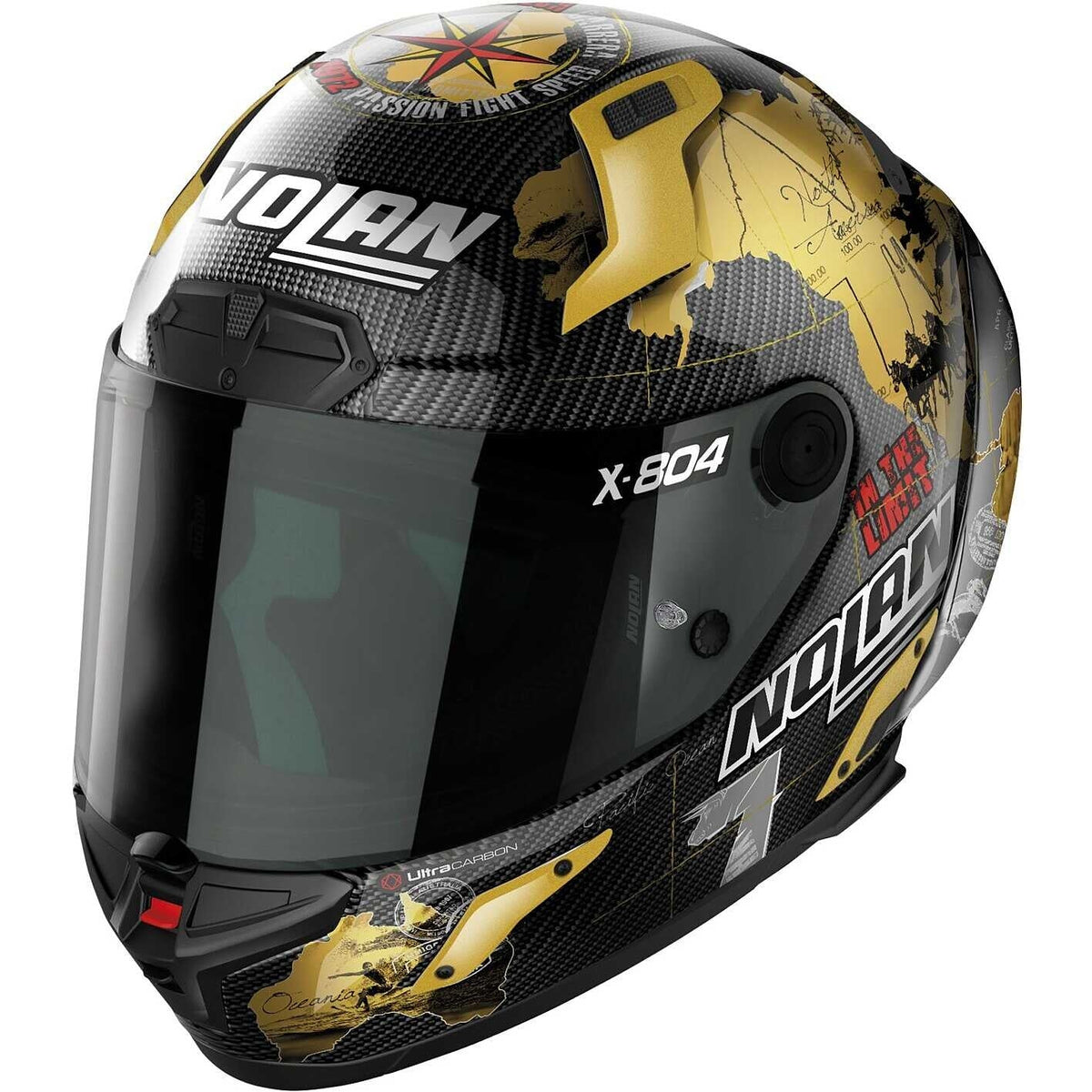 NOLAN - X-804 RS CHECA GOLD 025