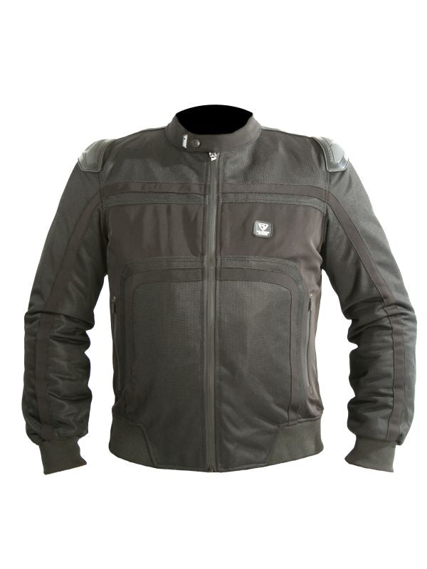 MUGENRACE TABU Textil Moto equitación Chaqueta Negra 