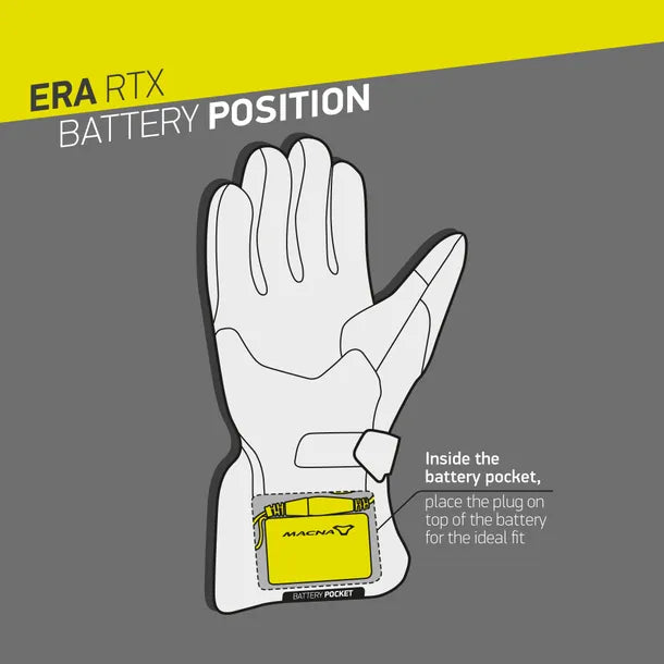 MACNA ERA RTX HEATED KIT MOTORCYCLE MEN'S BLACK GLOVES – 5 – Maximomoto PT