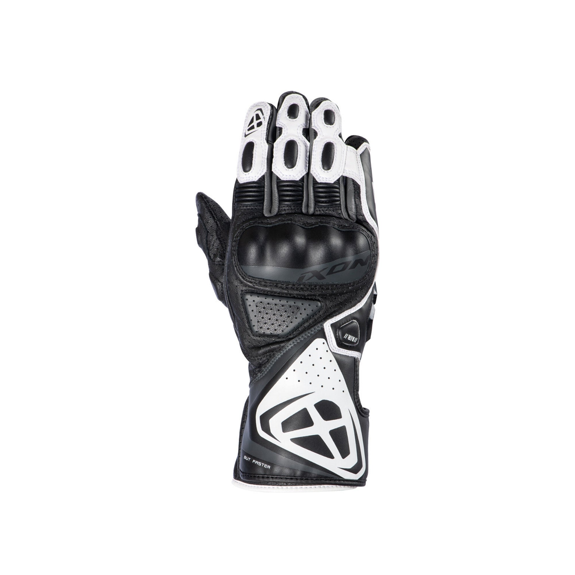 IXON- GUANTES GP5 AIR MAN BLACK/WHITE – 3 – Maximomoto PT