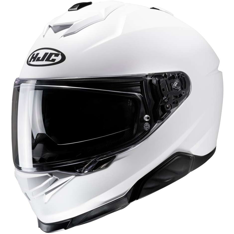 HJC- I71 SEMI FLAT WHITE PEARLADO – 1 – Maximomoto PT