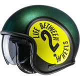 HJC V30 Harvey MC234H Casco abierto estilo retro clásico para motocicleta